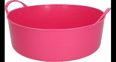 Vplast Emmer V-Trug - Flexibele emmer - UV bestendig - Kunststof - 6 Liter - Roze