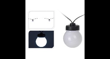 FEESTVERLICHTING 10 LAMPS WIT