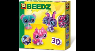 SES Beedz: Strijkkralen 3D dierenvriendjes