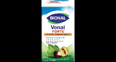 Bional Venal Forte - Supplement - Bij zware vermoeide benen - Voedingssupplement - 90 capsules