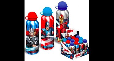 Marvel Avengers aluminium drinkbeker - 500 ml - Assorti - 1 stuk