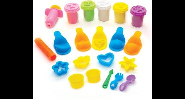 Simba klei speelgoed Fruitmand boetseerset - kleurrijk creatief speelgoed.