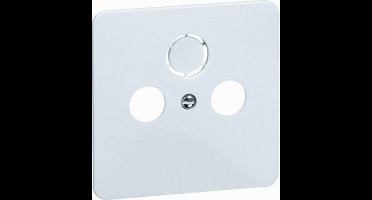 Peha Standard centraalplaat voor coax creme