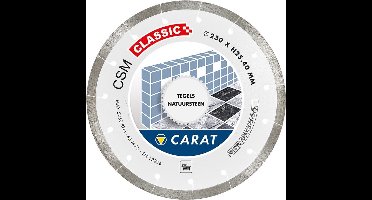 Carat CSM CLASSIC Diamantzaag natuursteen/tegels 150x25,4mm - CSMC150400