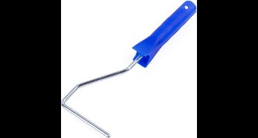 Benson Rollerbeugel - Verf- en lakklus - 10 cm roller - 28 cm lengte - Blauw