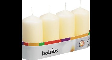 Bolsius Stompkaars 100/48 ivoor (4st)
