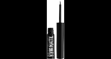 NYX Professional Makeup - Vivid Matte Liquid Liner Black - Zwart - 2ML