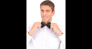 Vegaoo - Zwarte vlinderstrik