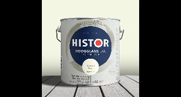 Histor Perfect Finish Lak Hoogglans 1,25 liter - Katoen (Ral 9001)