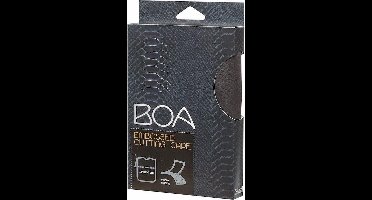 Sinelco Boa Kaplaken M/Relief Zwart Velcro Sluiting Sibel