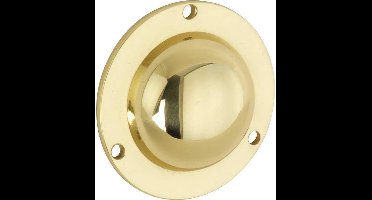 Moerkap Elegant 45x13mm messing gelakt