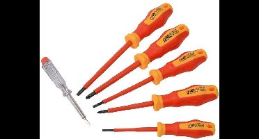 Brüder Mannesmann   VDE Schroevendraaierset (6 delig)