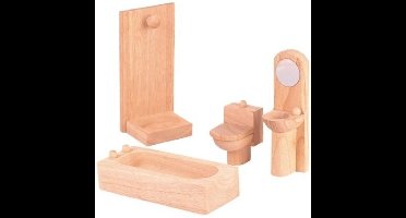 PlanToys Houten Speelgoed Badkamer-Klassiek.