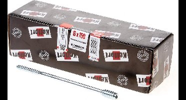 Kelfort Afstandschroef verzinkt 6.0 x 150mm torx 25
