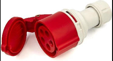 Cee Form Contrastekker 400 Volt 16A, 5 Polig, 6h, IP44