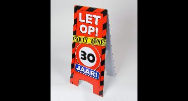 Paperdreams - Warning sign - 30 Jaar