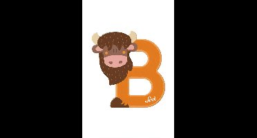 Sevi Dierenletter B 10 Cm Bruin