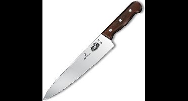 Victorinox Koksmes 25 Cm Lemmetlengte Palissander Handvat Bruin