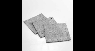 Wicotex-Servetten Charline 40x40cm Grijs Katoen