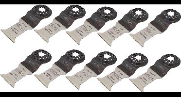 SMART Blades Starlock Multitool Zaagblad - Bi-Metaal - Hout/Spijkers/Schroeven/Non-Ferro - 32x42mm - 10 stuks