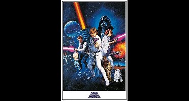 Star Wars Poster - Darth Vader - Luke Skywalker - Han Solo - Stormtrooper - 61 x 91.5 cm