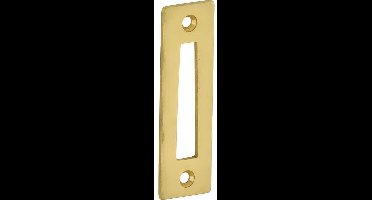 Artitec Wallebroek Sluitplaat tbv raamboom messing gelakt