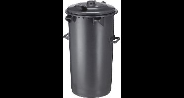 Kunststof afvalemmer 110 liter grijs