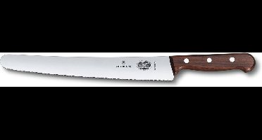 Victorinox Gekarteld Banketmes met Houten Handvat - 25,5 cm - DP580 - Restaurant - Hotel - Professioneel