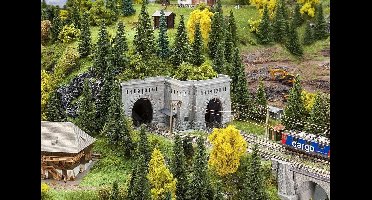 Faller - Tunnelingangen Simplon Noorden en Zuiden