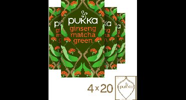 Pukka Ginseng Matcha Green Thee - 4 x 20 zakjes
