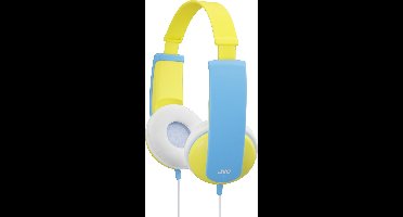 JVC HA-KD5 - On-ear kinder koptelefoon - Geel/Blauw