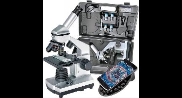Bresser Microscoop - Biolux CA - 40x-1024x met koffer - Incl. Accessoires en Smartphone-adapter