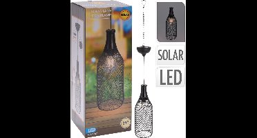 ProGarden Hanglamp solar LED 11 cm metaal