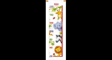 borduurpakket 70.358 jungle, groeimeter/meetlat