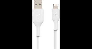 Belkin iPhone Lightning naar USB kabel - 1m - wit