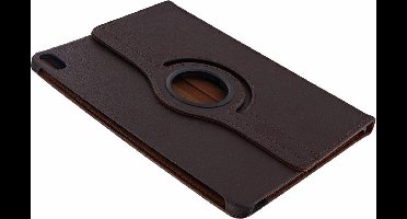 Ntech Hoes geschikt voor Apple iPad iPad Pro 11 inch hoesje 360° Rotating hoesje Case + 4 in 1 Styuls Bruin