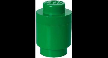 Lego - Opbergbox Brick 1 Rond - Polypropyleen - Groen