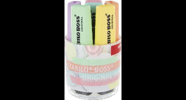 STABILO BOSS ORIGINAL Pastel - Markeerstift - Bureauset - Inhoud 6 Kleuren