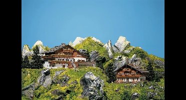 Faller - Bergrestaurant Alpenblick - modelbouwsets, hobbybouwspeelgoed voor kinderen, modelverf en accessoires