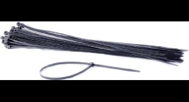 Bindbandje Zwart - 200 x 3,6 mm