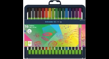 Schneider fineliner - Line-Up - lijnbreedte 0,4mm - 16 stuks - S-191092