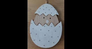 SET VAN DRIE - COUNTRYFIELD - PAASEIEREN - HOUT - PLAT - SET VAN DRIE - PAASEI - PASEN