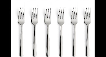 Amefa Moderno-6 taartvorkjes in cadeauverpakking