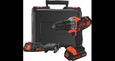 Black & Decker 18V Multievo™ Lithium Ion accu schroefboormachine met uitbreidingsmogelijkheden (multitool)