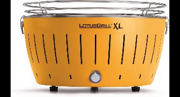LotusGrill XL Rookvrije Tafelbarbecue - geel - Houtskool