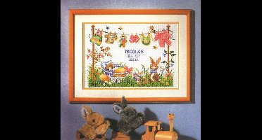 borduurpakket 70.456 waslijn in lentezonnetje, geboorte