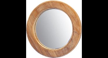 ARC Marine ronde teakhouten Spiegel Ø 27cm