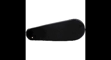 Kettingkast 24 inch lakdoek mat zwart - ZWART