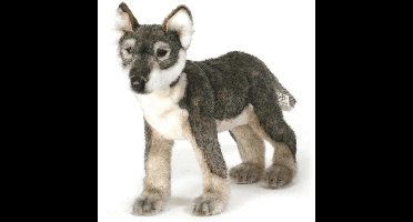 Staande Pluche Wolf 42 cm, Hansa