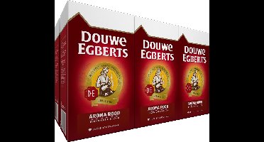 Douwe Egberts Aroma Rood Filterkoffie - 6 x 500 gram